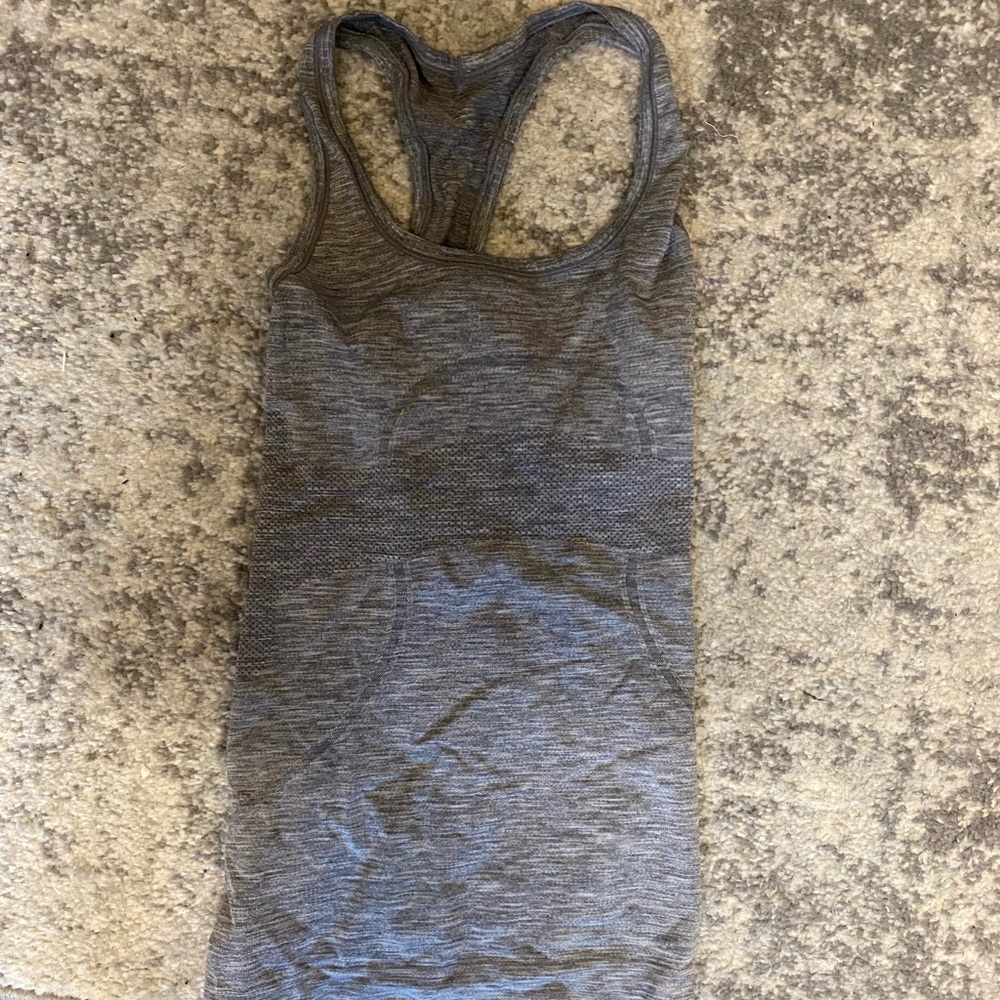 Lululemon grey tank top